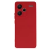 Xiaomi Redmi Note 13 Pro Plus Kılıf Nano içi Kadife Silikon - Kırmızı