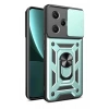 Xiaomi Redmi Note 13 Pro Plus Kılıf Pars Lens Yüzüklü Silikon - Yeşil