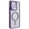 Xiaomi Redmi Note 14 4G Joke Simli Magneticsafe Kılıf - Derin Mor