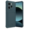 Xiaomi Redmi Note 14 4G Kelvin Kartvizitli Silikon - Koyu Yeşil