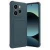Xiaomi Redmi Note 14 4G Kelvin Kartvizitli Silikon - Koyu Yeşil
