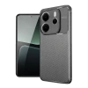 Xiaomi Redmi Note 14 4G Kılıf Auto Focus Karbon Kapak - Gri