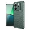 Xiaomi Redmi Note 14 4G Kılıf Auto Focus Karbon Kapak - Koyu Yeşil