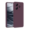 Xiaomi Redmi Note 14 4G Kılıf First Silikon - Mürdüm