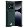 Xiaomi Redmi Note 14 Pro 4G Kelvin Kartvizitli Silikon - Koyu Yeşil