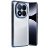 Xiaomi Redmi Note 14 Pro 4G Kılıf Lensli Silikon - Lacivert