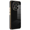 Xiaomi Redmi Note 14 Pro 4G Kılıf Volet Silikon - Siyah