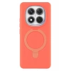 Xiaomi Redmi Note 14 Pro 4G Regal Magsafe Standlı Kapak - Turuncu