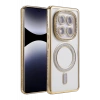 Xiaomi Redmi Note 14 Pro 5G Joke Simli Magneticsafe Kılıf - Gold
