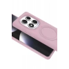 Xiaomi Redmi Note 14 Pro 5G Regal Magsafe Standlı Kapak - Açık Pembe