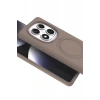 Xiaomi Redmi Note 14 Pro 5G Regal Magsafe Standlı Kapak - Çöl Titanyum