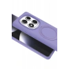 Xiaomi Redmi Note 14 Pro 5G Regal Magsafe Standlı Kapak - Lila