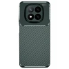 Xiaomi Redmi Note 14 Pro Plus Kılıf Auto Focus Karbon Kapak - Koyu Yeşil