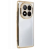 Xiaomi Redmi Note 14 Pro Plus Kılıf Lensli Silikon - Gold
