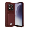 Xiaomi Redmi Note 15 Pro 4G Kelvin Kartvizitli Silikon - Bordo