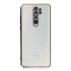 Xiaomi Redmi Note 8 Pro Kılıf Lensli Silikon - Gold