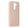 Xiaomi Redmi Note 8 Pro Kılıf Nano içi Kadife Silikon - Pudra