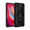 Xiaomi Redmi Note 8 Pro Kılıf Sofya Yüzüklü Silikon Kapak - Siyah