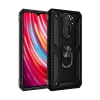 Xiaomi Redmi Note 8 Pro Kılıf Sofya Yüzüklü Silikon Kapak - Siyah