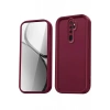 Xiaomi Redmi Note 8 Pro Kılıf Viera Silikon - Bordo