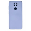 Xiaomi Redmi Note 9 Kılıf Nano içi Kadife Silikon - Lila