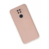 Xiaomi Redmi Note 9 Kılıf Nano içi Kadife Silikon - Pudra