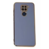 Xiaomi Redmi Note 9 Kılıf Volet Silikon - Mavi
