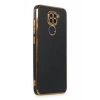 Xiaomi Redmi Note 9 Kılıf Volet Silikon - Siyah
