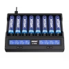 Xtar VC8 Sekizli Li-ion / NI-CD / NI-MH Pil Şarj Cihazı