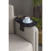 Yan Sehpa Ayarlanabilir Tepsi OVAL Dekoratif Modern Yatay Dikey Koltuk Sehpası BENDİR