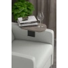 Yan Sehpa Ayarlanabilir Tepsi OVAL Dekoratif Modern Yatay Dikey Koltuk Sehpası GORDİON