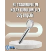 Yüksek Basınçlı 3 Fonksiyonlu Duş Başlığı