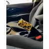 Yumuşak Peluş El Freni Süsü Leopar Desenli