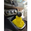 Yumuşak Peluş Vites Körüğü Vites Süsü Sarı