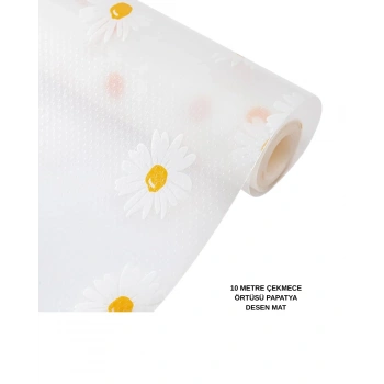 10 METRE PAPATYA DESEN KAYDIRMAZ