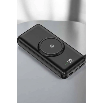 10.000 Mah Powerbank 4 Portlu Hızlı Şarj Dijital Göstergeli