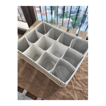 12 Bölmeli Pratik Bölmeli Çekmece Düzenleyici Organizer