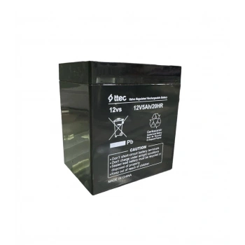 TTEC 12V 5 AH Kuru Bakımsız Akü