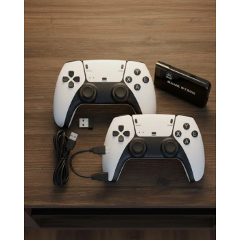 20600 Oyunlu Retro Oyun Konsolu Kablosuz Joystick