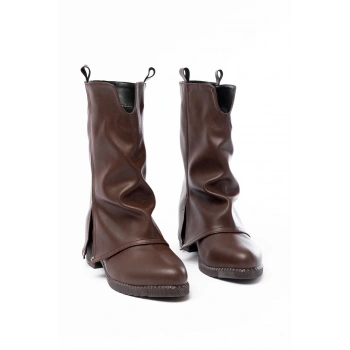 270-3045 Kahverengi Günlük Kadın Bot