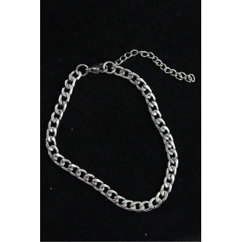 316L Çelik Klasik Model Gümüş Renk Erkek Bileklik