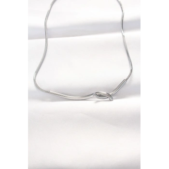316L Çelik Silver Renk Kolye