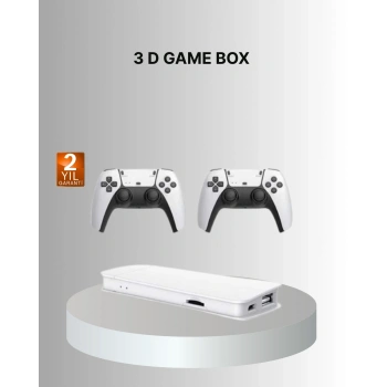 3D ve 4K Görüntü Kaliteli Çok lu Retro Oyun Konsolu