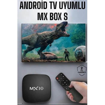 4K TV Uyumlu HD Çözünürlüklü Mx Box S 8 GB