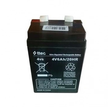 TTEC 4V 6 AH Kuru Bakımsız Akü
