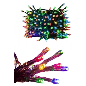 5 Metre Ampul LED Işık Renkli RGB Çok Renkli Led Aydınlatma