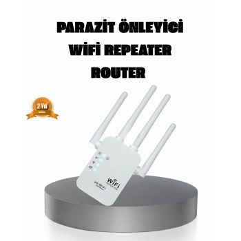 50 Cihaz Destekli 300Mbps Kablosuz Sinyal Güçlendirici RJ45 Kablolu Kullanım