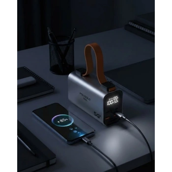 50.000 mAh LED Ekranlı Taşınabilir Şarj Cihazı Süper Hızlı Şarj