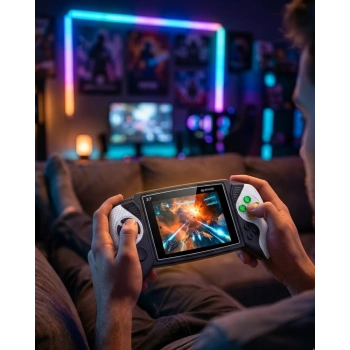 620 Klasik Oyunlu El Konsolu Renkli Ekran Uzun Pil Ömrü TV Çıkışlı