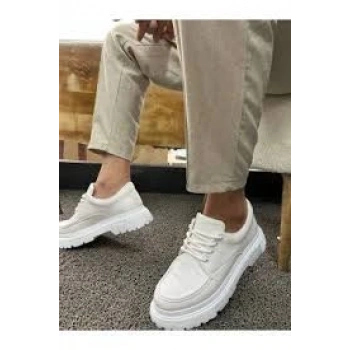 KB-DX2 Kuback Beyaz Deri Günlük Erkek Ayakkabı